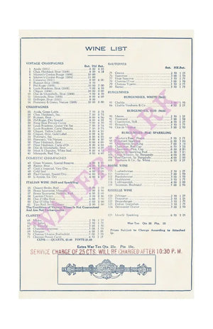 Rector's, New York 1913