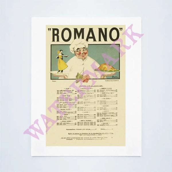 Romano, Paris 1923