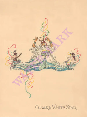 Royal Mail Ship Ausonia Alistair K MacDonald 1937 Posters Prints & Visual Artwork