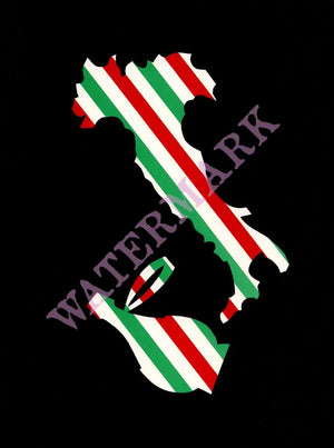 Royal Viking Italian Dinner 1985 Menu Art