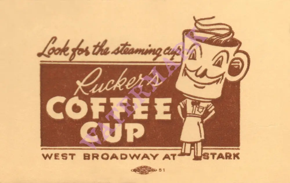 Rucker's Coffee Cup, Portland