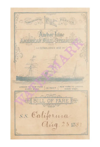 S/S California 1881
