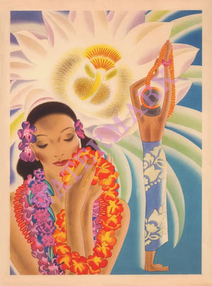 S.S. Matsonia May 26 1946 Posters Prints & Visual Artwork