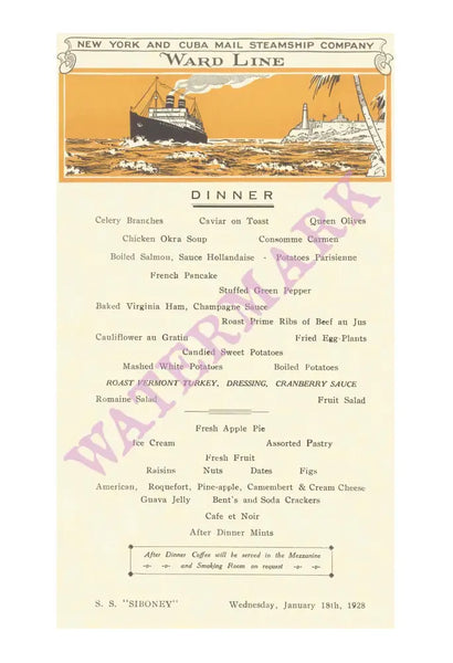S/S Siboney 1928