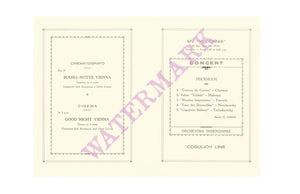 S/S Vulcania 1933 Grafiche Modiano Trieste