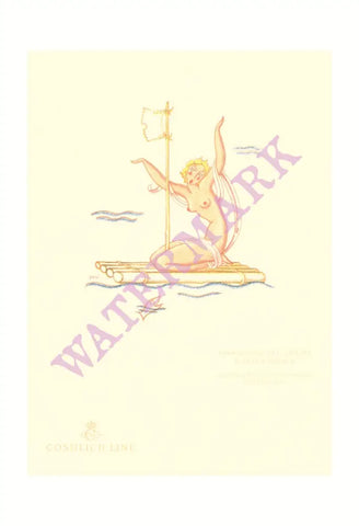 S/S Vulcania 1933 Grafiche Modiano Trieste