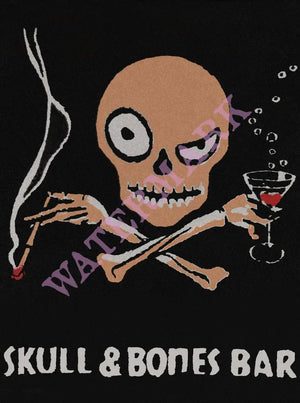 Skull & Bones Bar, Los Angeles 1940s Matchbook art