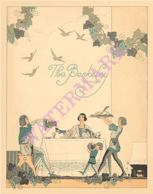 The Berkeley Hotel, London 1924