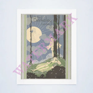 The Berkeley Hotel New Year’s Eve London 1924/25 Vintage Americana Menus