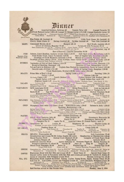 The Blackstone, Chicago 1916