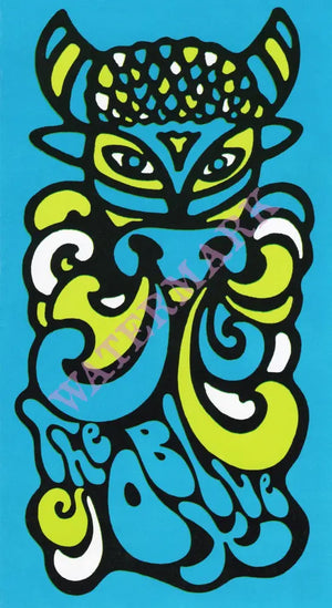 The Blue Ox, Goleta CA, 1960s Menu Art