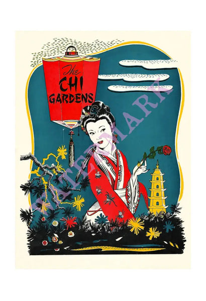 Harley Spiller Collection The Chi Gardens Regina Canada 1950s Cool Culinaria