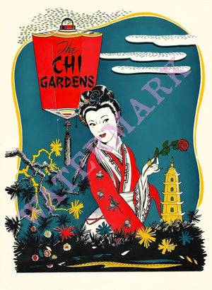 Harley Spiller Collection The Chi Gardens Regina Canada 1950s Cool Culinaria