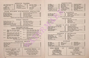 The Glass Kitchen, Pennsylvania/Delaware 1948