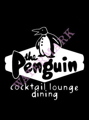 The Penguin, Santa Monica 1960s Menu Art