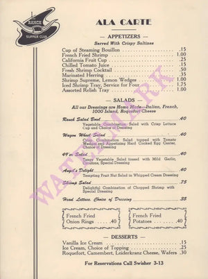 The Ranch Cou Falls Iowa 1960s Posters Prints & Visual Artwork