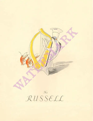 The Russell Dublin 1952 Vintage British Menus
