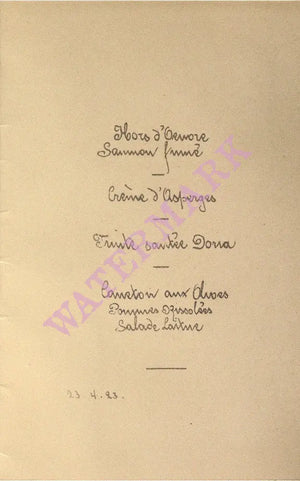 The Savoy, London 1923 (Lady with Fan)