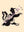 The Skunk, Lafayette 1956 Menu Art