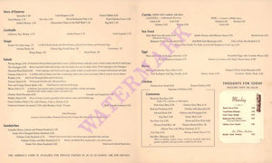 Trader Vic’s The Savoy Hilton New York 1960s Posters Prints & Visual Artwork