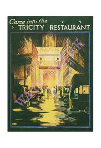 Tricity Restaurant, London 1927