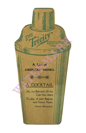 Tricity Restaurant, London 1927