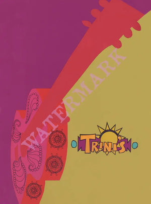 Trini's, California 1960s Trini Lopez restaurant menu art