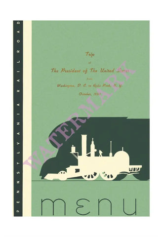 Trip of The President of The United States of America to Hyde Park N.Y. 1938