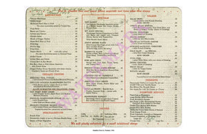 Waddle’s Drive-In Portland Oregon 1949 Vintage Americana Menus