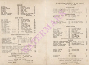 Welton's, Worcester MA 1947 Menu