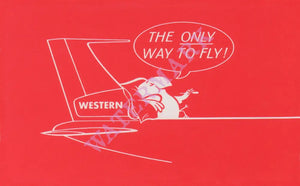 Western Airlines, 1950s