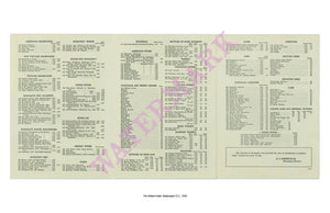 Willard Hotel Washington D.C. 1936 Vintage Americana Menus
