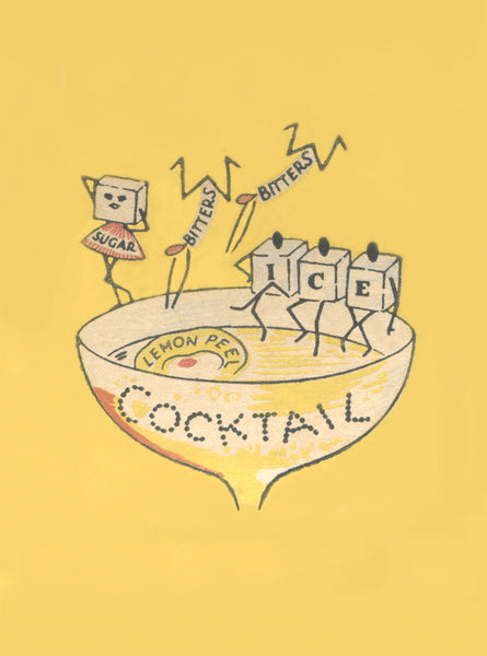 Alexander Cocktail 1930s Matchbook Cover 