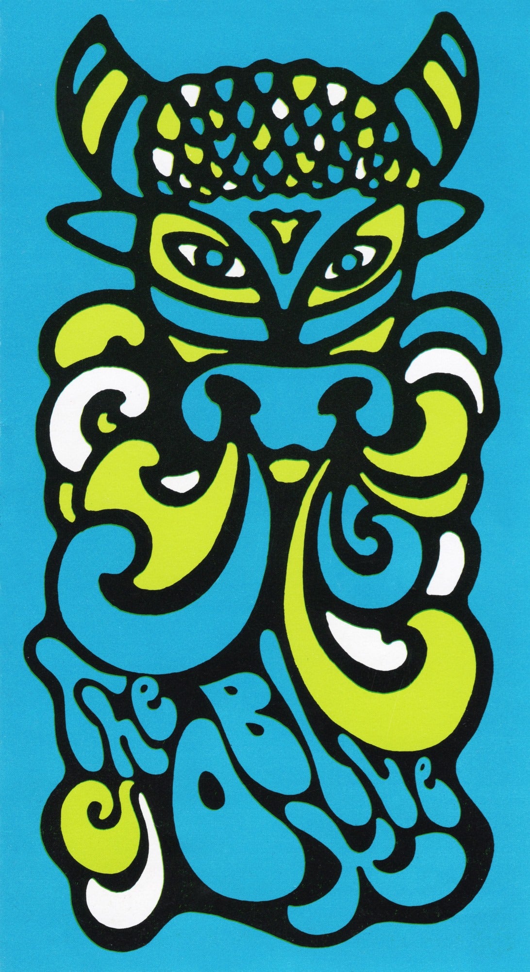 The Blue Ox, Goleta CA, 1960s Menu Art