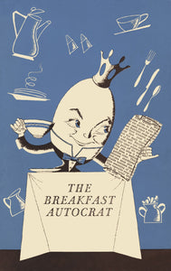 Blue Breakfast Autocrat, Hotel New Yorker, New York, 1950s