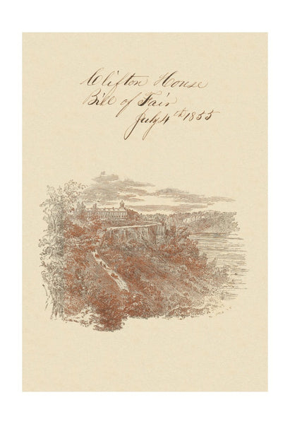 Clifton House, Niagara Falls, 1855