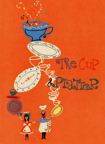 The Cup & Platter 2, UK 1966 | Vintage Menu Art – cover