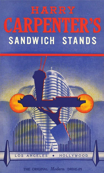 Harry Carpenter's Sandwich Stands Hollywood 1942