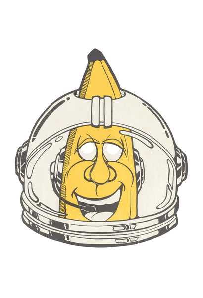 Bananaman Space Helmet Kid's Menu 1980s