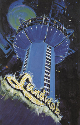 The Landmark, Las Vegas 1960s | Vintage Menu Art - cover