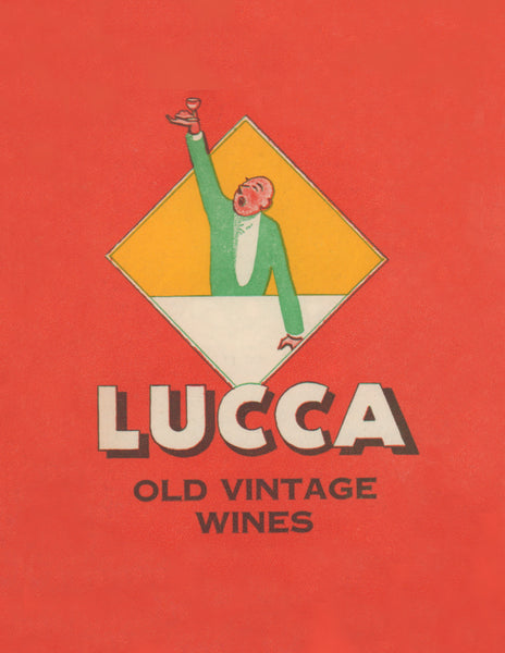 Lucca, Los Angeles & San Francisco 1930s Menu Art