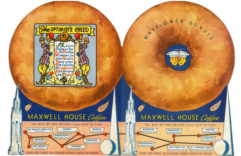 Mayflower Donuts Double Cover, San Francisco 1939