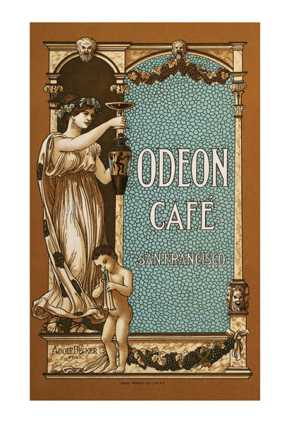 Odeon Café, San Francisco 1908