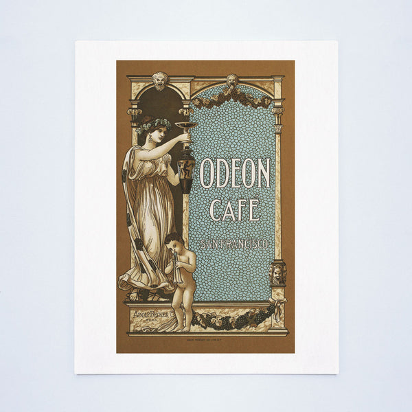 Odeon Café, San Francisco 1908