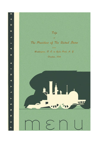 Trip of The President of The United States of America to Hyde Park N.Y. 1938