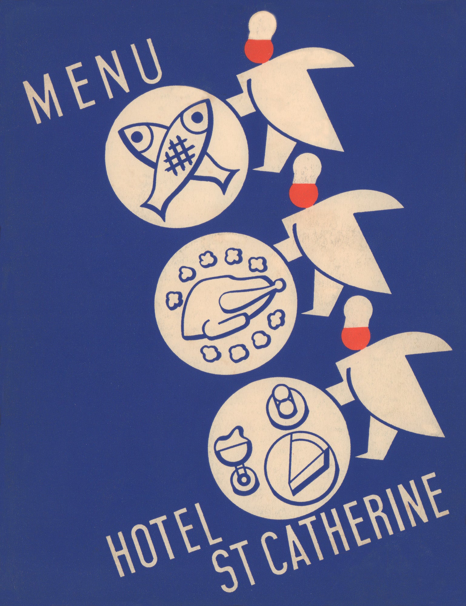 St Catherine's Hotel, Catalina 1939 | Vintage Menu Art - cover