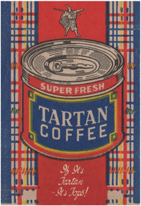 Tarn Coffee, The Lowry Coffee Company Philadelphia 1925