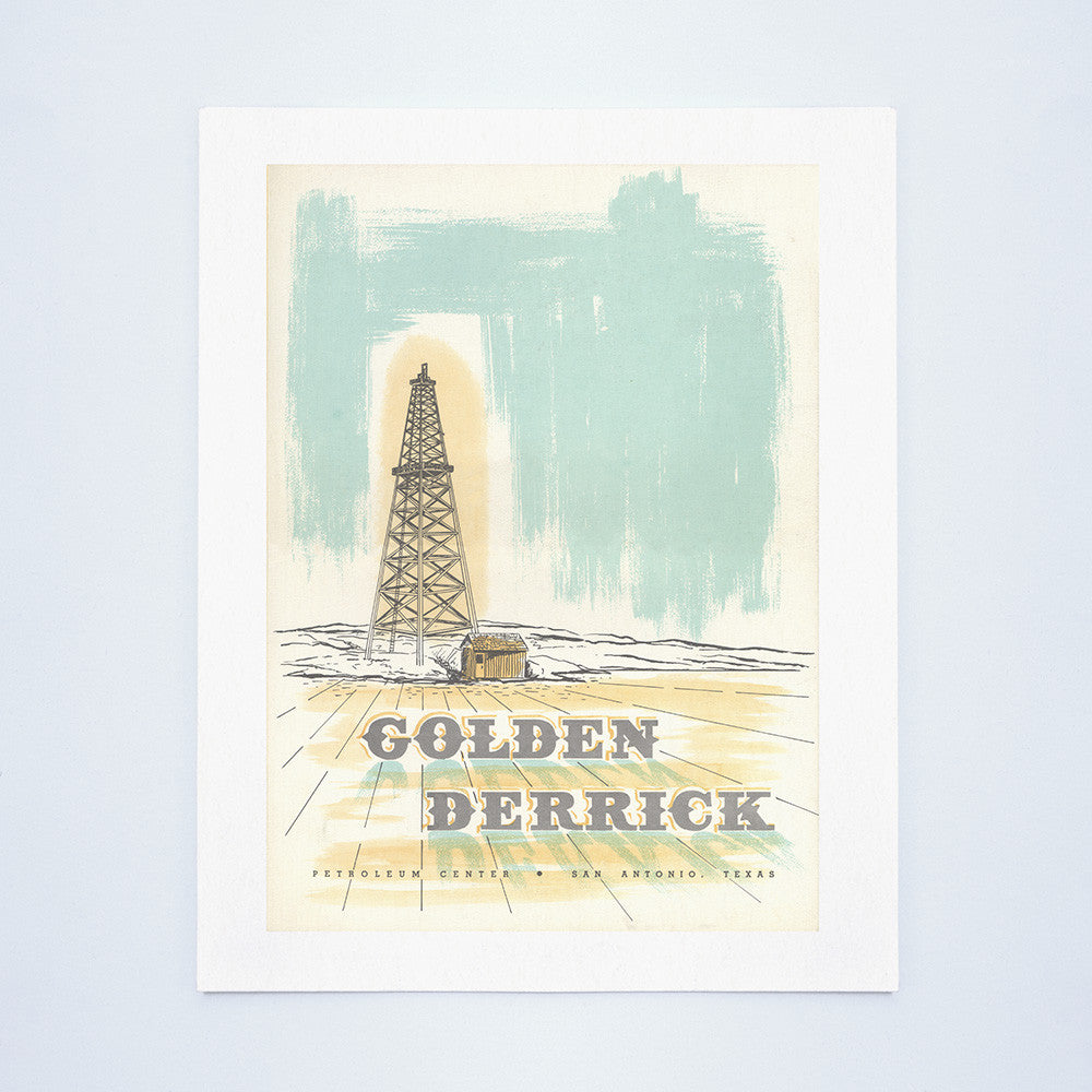 Golden Derrick, San Antonio, Texas 1960s